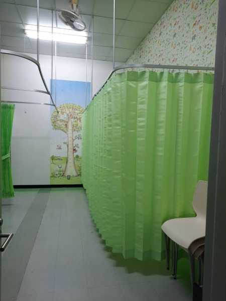 ติดตั้งม่านรางโรงพยาบาล